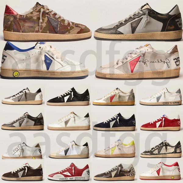 2024 Soakers Soakers Super-Stars Shoes Leather Itália Vintage Sapato Antigo Sapato Homens Homens Menino Bola Branca Preta Treinadores de Est