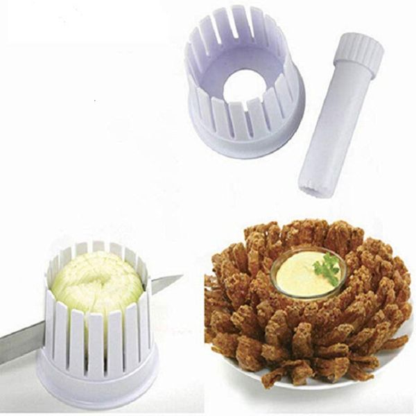 Fruit Vegetable Tools Onion Blossom Maker Onion Slicer Chopper Cutter Blossom Maker Cutting Cut Onion Flower Kitchen Vegetable Tool Kitchen