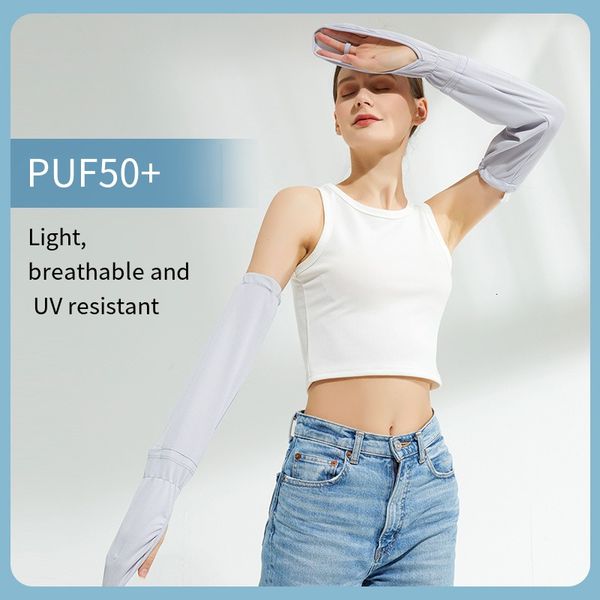 ddmyoutdoor Cycling sunscreen artifact Outdoor sleeves, summer driving sun gloves,loose arm protection, UV protection ice silk sleeves for m