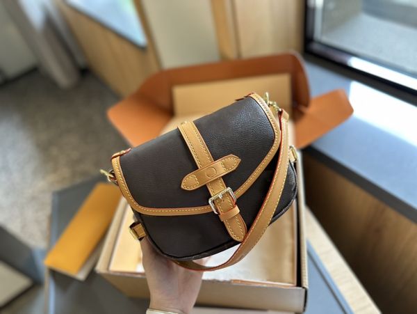 Fashion Crossbody Women Leather Shoulder Bag Designer Saddle Bags Handbag Luxury Brand Woman Totes Purse Wallet Popular Messenger