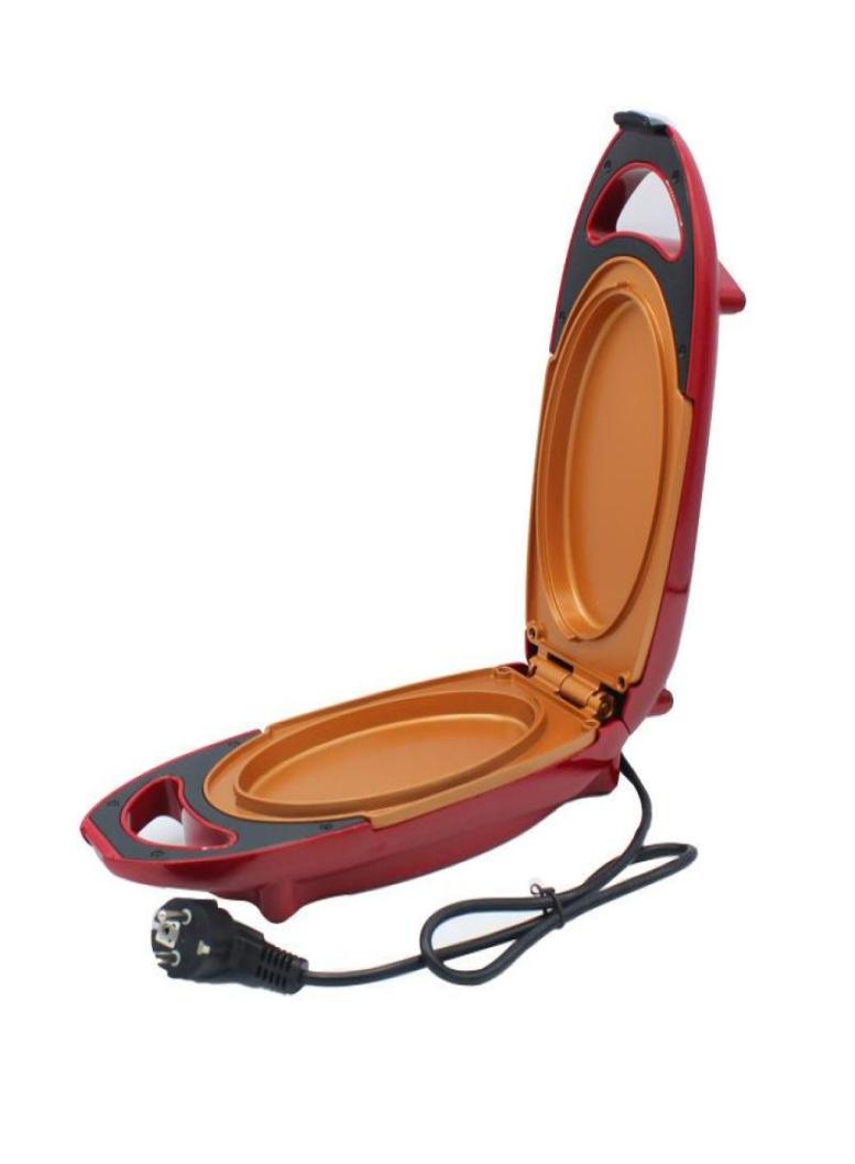 Red Copper Electrical Pizza Pan 5 Minute Cookware Chef Non Stick Copper Cooker Holloware TV Products2564799