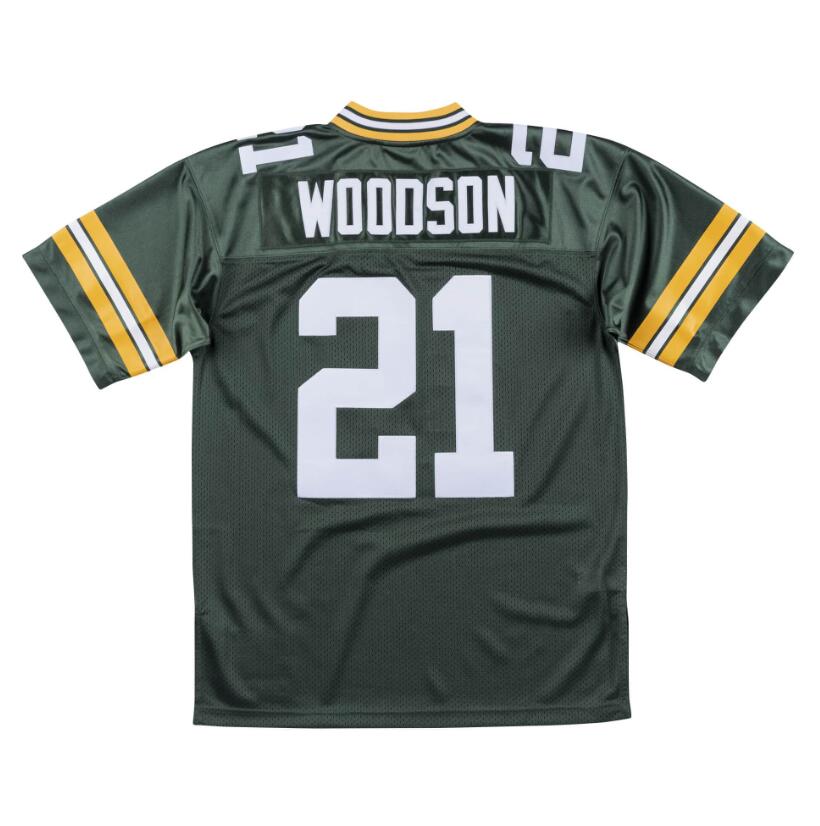 Stitched football Jersey 21 Charles Woodson 2010 mesh retro Rugby jerseys Men Women Youth S-6XL