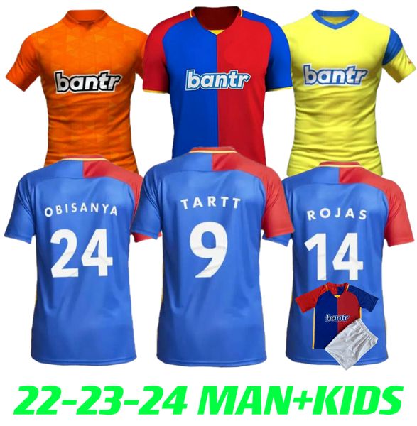s4xl 23 24 kent soccer jerseys afc richmond tartt rojas obisanya home away 3rd kids bule red football shirts short sleeve uniforms