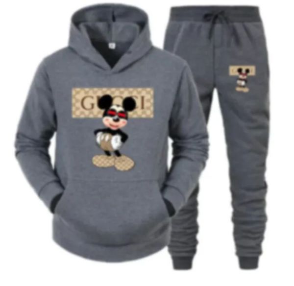 Men&#039;s Tracksuit Luxury 2 Piece Set Casual hoodies Sweatshirt Sweatpants Suit Sports Print Jogging printed sportswear Clothing