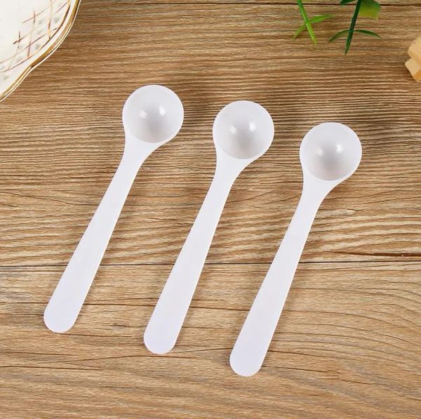 1G-2Ml Plastic Measuring Spoon For Coffee Milk Protein Powder Kitchen Scoop