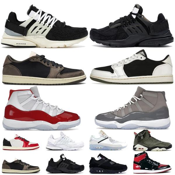 Designer OW Basketball Shoes Men Mulheres High Top Treiners All Black White Green Grel