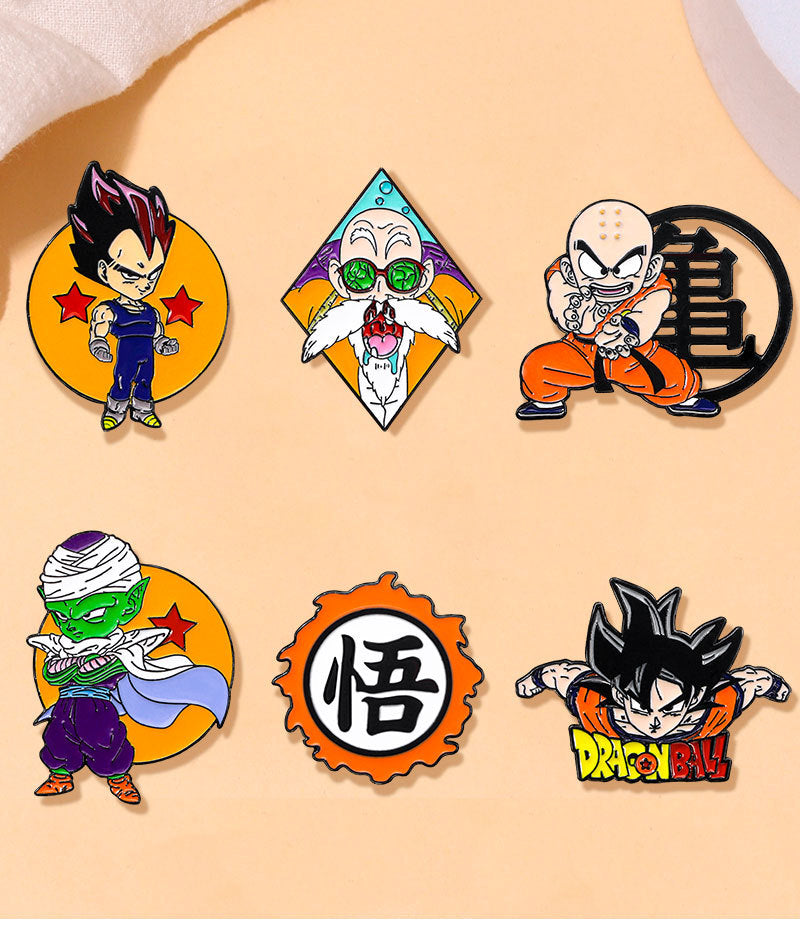 japanese game dragon badge Cute Anime Movies Games Hard Enamel Pins Collect Cartoon Brooch Backpack Hat Bag Collar Lapel Badges