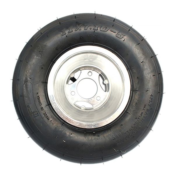 KARTING wheel tire rear 11x7.10-5 with 5 inch aluminium alloy hub for GO KART ATV UTV Buggy