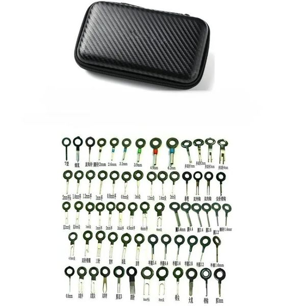 Automotive Terminal Removal Tool Electrical Wiring Crimp Connector Puller Release Pin Extractor Kit for Car Plug Repair Tools