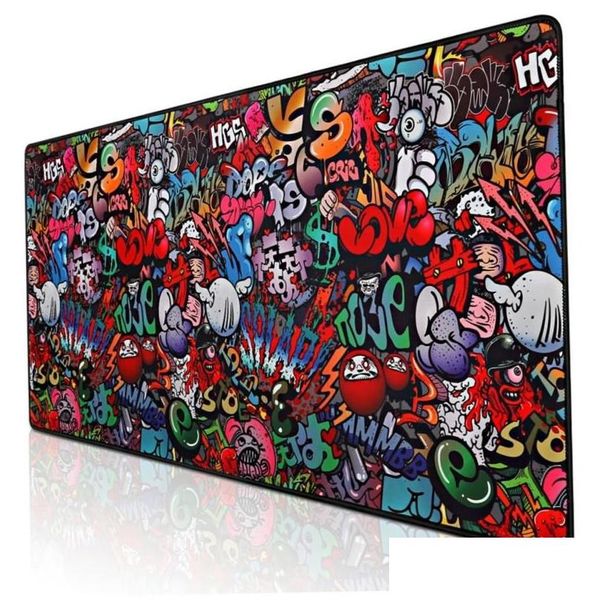 Mouse Pads Wrist Rests Gaming Pad Large Gamer Computer Mousepad 900X400 Big Mat World Map Xxl Laptop Keyboard Desk Ijjwl Drop Delivery Ot4Pr