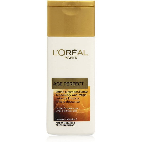 Age Perfect lait démaquillant lissant et anti-fatigue - L'Oréal Cleanser - Make-up remover 200 ml