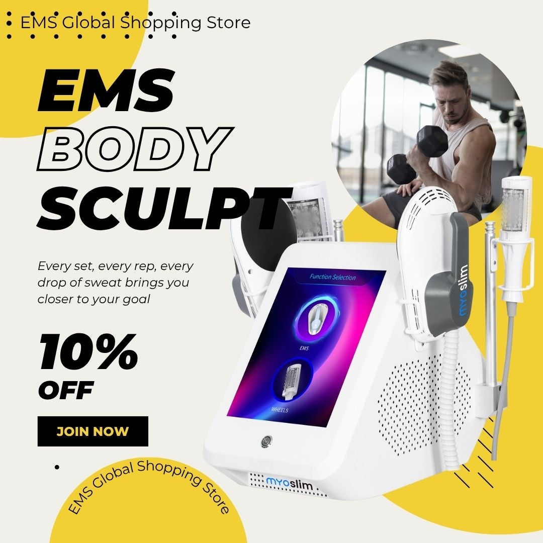 Professional Vacuum Inner Ball Roller 360 Degree Rolling Cellulite Massage Weights Loss Machine MYOSLIM Body Muscle Body Slimming Fat Removal