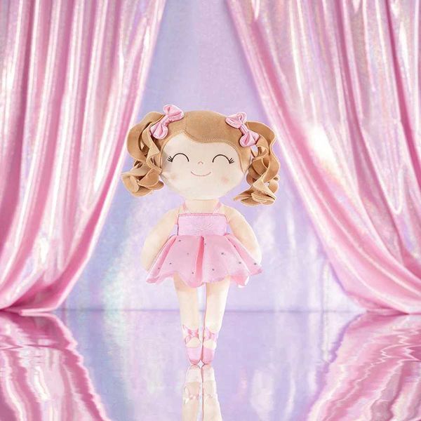 Gloveya Baby Dolls Plush Dolls Ballet Girl Dolls Baby Girl Plush Toys for Babys First Birthday Gift Ballet Dreams Y250108