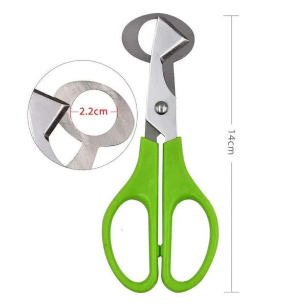 Quail 200Pcs Egg Scissors Cracker Opener Cigar Cutter Stainless Steel Blade Kitchen Tool 1209 1210