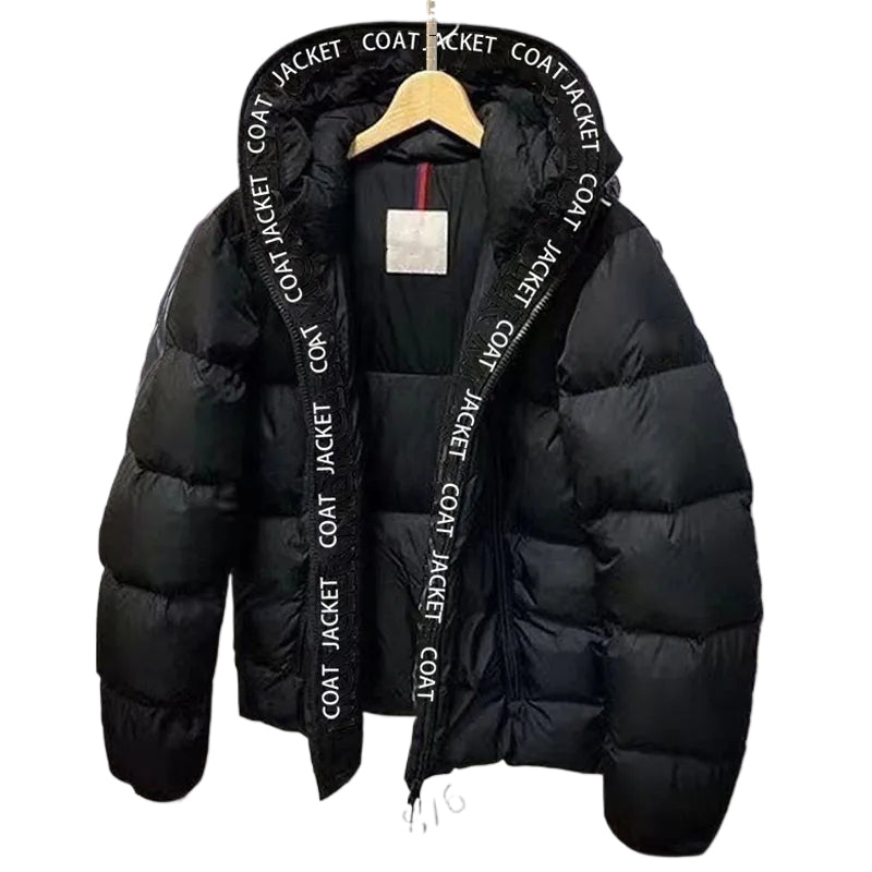 designer jacket puffer jacket for mens womens coat outerwear warmer thick hooded jacket fashion style high quality puffer zip up jackets Asian Size