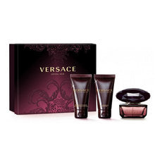 Versace Crystal Noir gift set EDT 50 ml, Crystal Noir body lotion 50 ml and Crystal Noir shower gel 50 ml