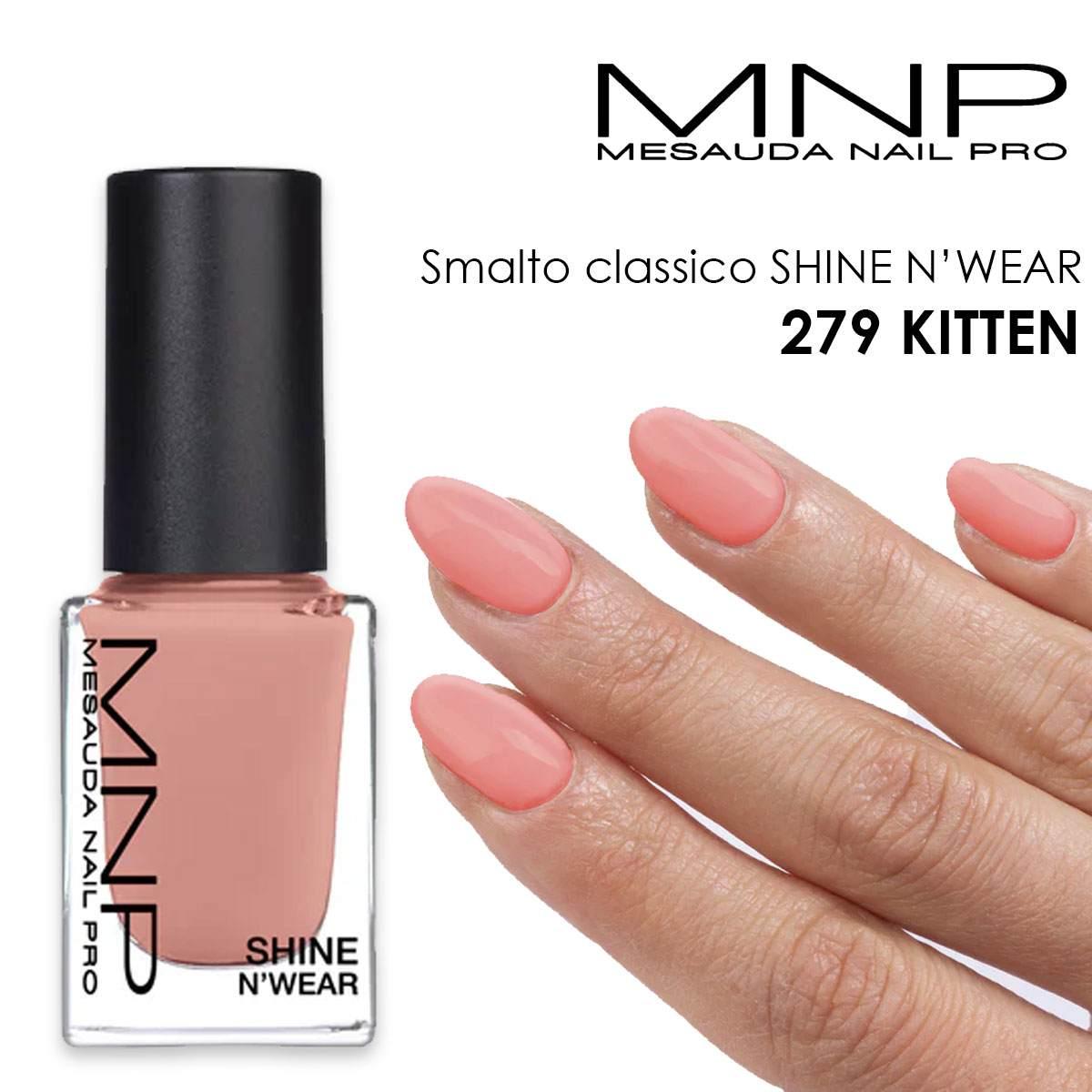 Vernis à ongles classique Mnp Shine n'wear 279 chaton