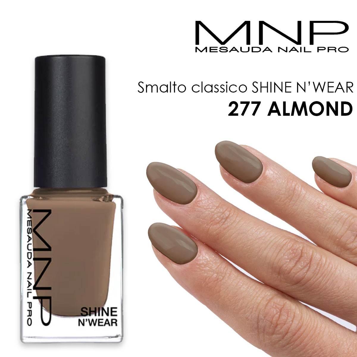 Mnp shine n'wear classic nail polish 277 almond