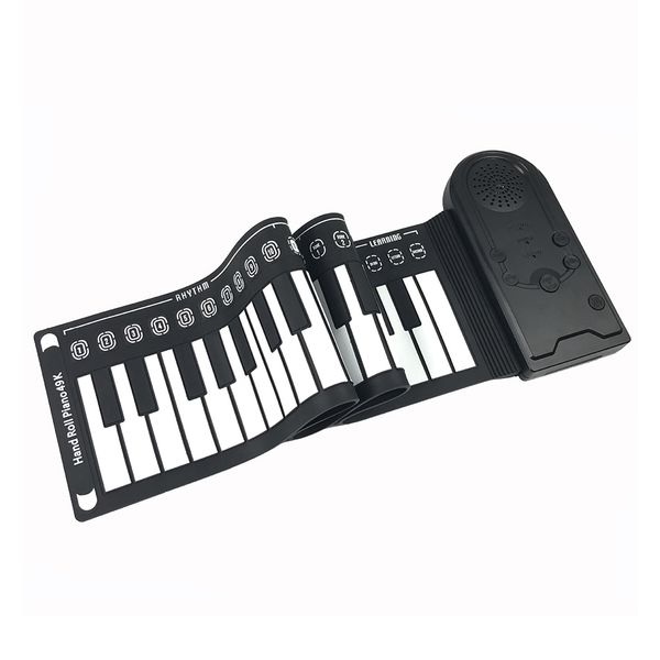 Silicone Folding Electronic Keyboard Multifunctional Keyboard Practical For Children Beginners