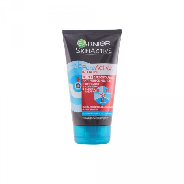 PureActive 3en1 Charbon - Garnier Cleanser - Make-up remover 150 ml