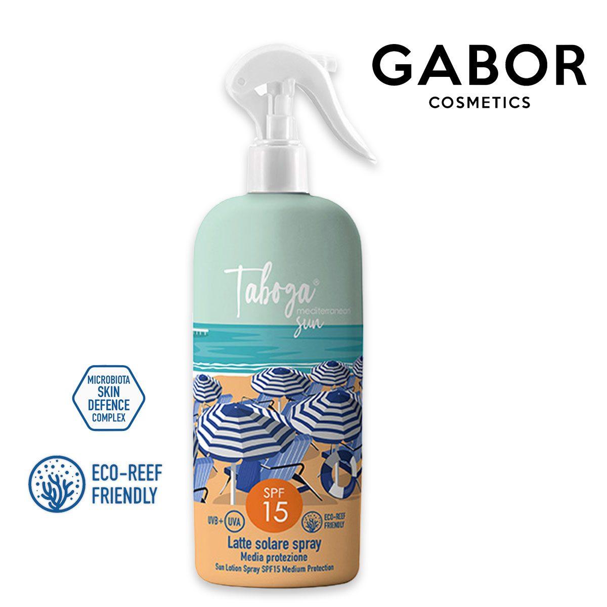 Taboga face and body spray sun milk spf15 250 ml