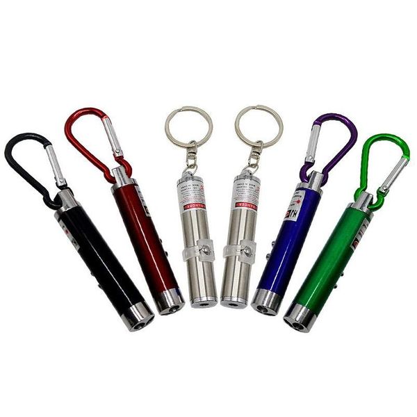Laser Pointers Mini 3In1 Led Light Pointer Key Chain Flashlights Torch Flashlight Money Detector 6 Colors Drop Delivery Electronics Ga Otfdf