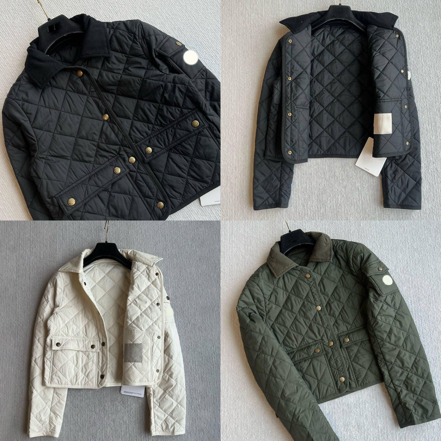 Womens Jackets Quilted Jacket Cotton Jacket Designer Cotton-padded Jackets Padded Coats Outerwear Padded Jacket Quilted Coat Fashion Tweed Femme Win