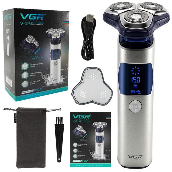 electric razor for men intelligent wet dry beard shaving trimmer razor shaver electric beard remover abs rechargeable trimmer