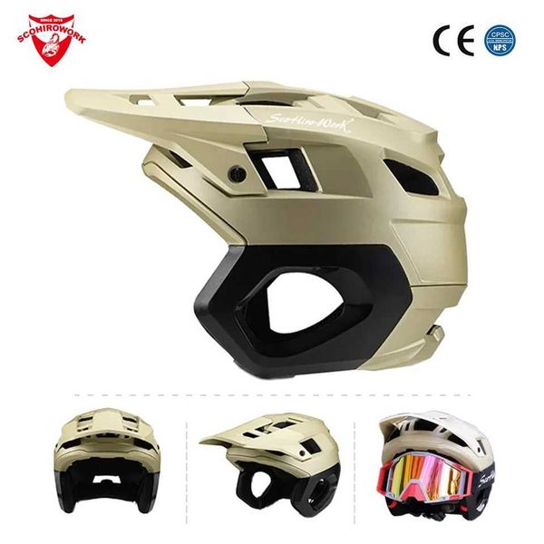 Ultralight Mountain Bike Helmet 3-4 Half Face Cross Country Downhill Helmet Cycling Race Outdoor Sports Safety AccessoriesXJ241226