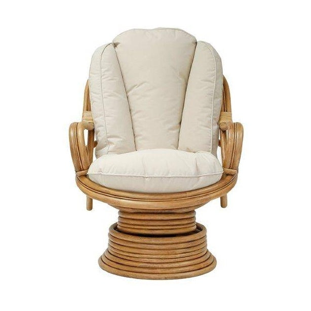 Daro Reno Swivel Rocking Chair Natural Wash - Fabric - Grade B