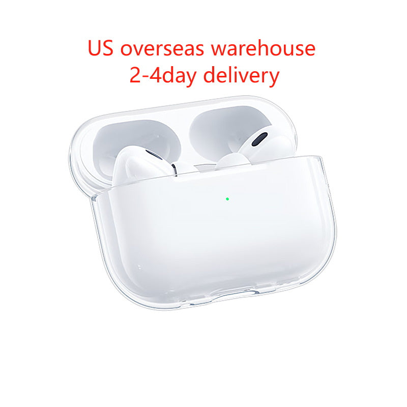 USA Stock for Airpods pro 2 2nd Airpods 4 3 Max headphones airpod headphones accessories sturdy clear silicone case apple headphones case