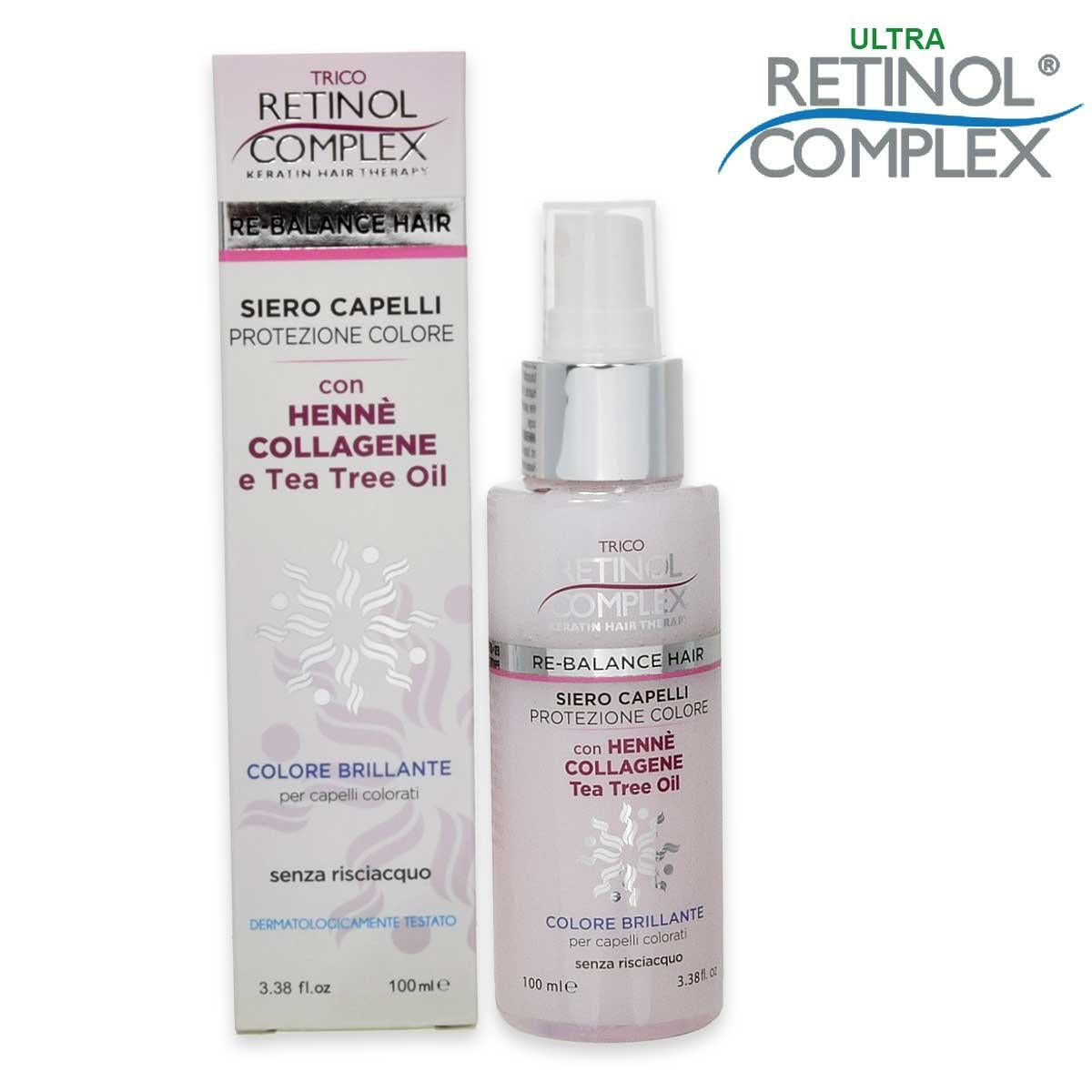 Keratin complex 100 ml farvebeskyttelsesserum med henna og kollagen