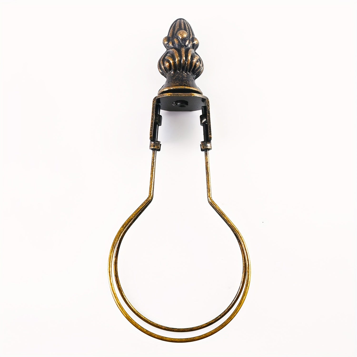 TEMU Easy-install Bronze Lamp Shade Clip Adapter With Classic - Fits Standard Bulbs, No Wiring Needed