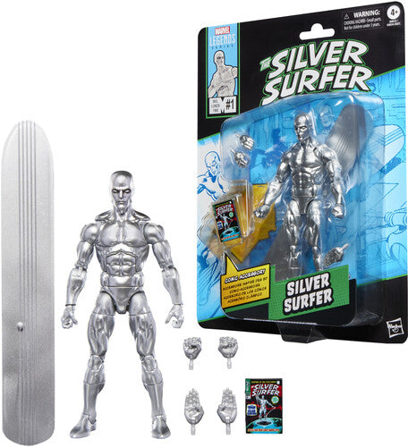 Hasbro Collectibles - The Silver Surfer - Marvel Legends - Silver Surfer Fantastic 4 Action Figure