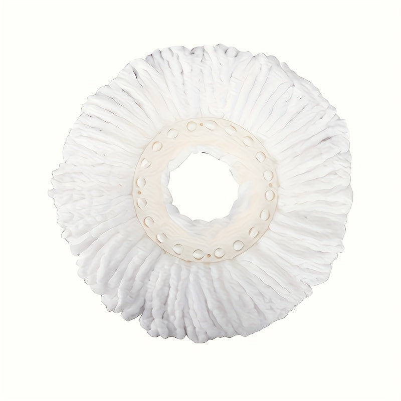 TEMU 1pc Rotating Mop Head, No-wash Household Cleaning Broom Bucket Accessories, Suitable For Kitchen, Living Room, Bathroom Cleaning, Designed For