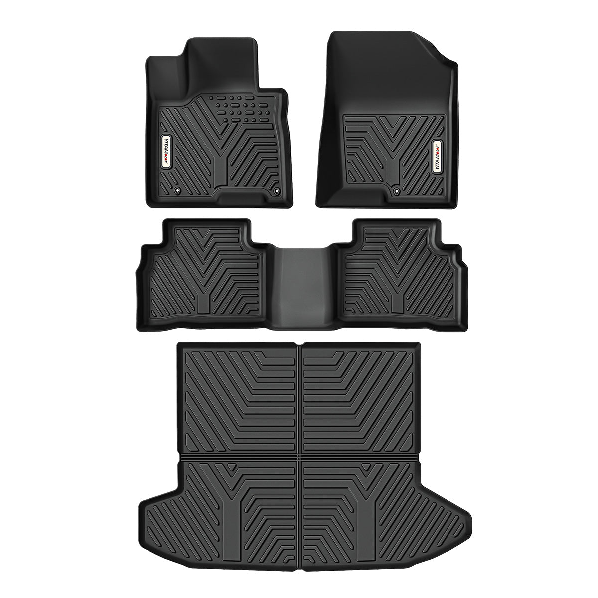 YITAMOTOR® Black Floor Mats for 2022-2025 Hyundai Tucson(NOT for Hybrid)