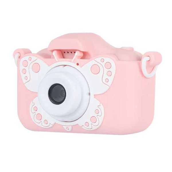 Mini Camera 2000W 32G Kids Digital Camera HD Camera Kids Educational Camera Toy Camera Boy Girl Gift PinkM240803