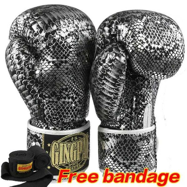 GINGPAI Taekwondo Gloves Womens-Mens Handbags Bandages Handbags Muay Thai MMA Karate Adult and Childrens Boxing Training EquipmentW241125