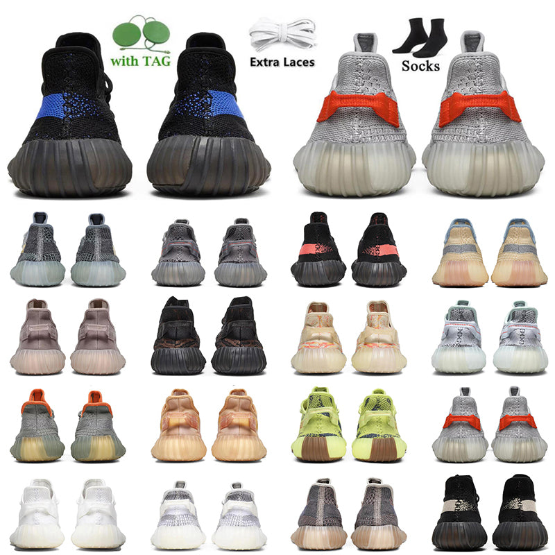 Designer Running Shoes 2024 Top Quality Men Women Dark Salt Slate Bone Salt Onyx Blue Tint Zapatillas Scarpe Jogging Platform Trainers Sports Sneake