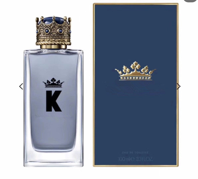 Luxury Brand King Crown Parfum Spray Cologne Pour Homme Parfum K perfume 100ml Man Charming Fragrance Perfume Eau De Toilette France Perfumes Long L