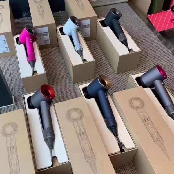 Designer hair dryer leafless supersunic high speed MuteHairdryer Hair care hair dryer professional hairdressing salon tools 1.8m top quality