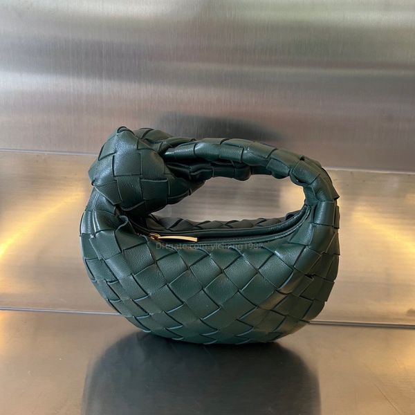 10A Top Tier Mirror Quality Candy Jodie Bag 16cm Mini Bag Luxury Designer Womens Real Leather Purse Triangle Zipper Handbag Free Shipping VV