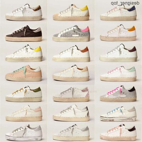 Goosesneakers Goldens Goldenstar GGBD GGDG Plataforma High Sole Top Sneakers Novo Sapatos Hi Shoes Star Women Shoe Casual Marca Altura dupla