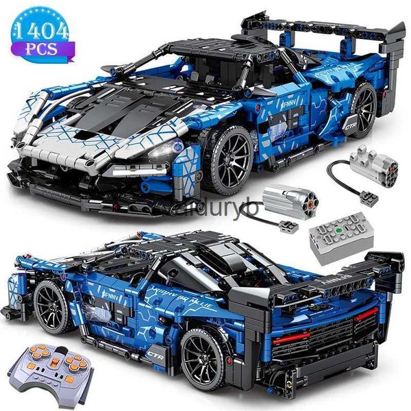 Bloc Technical Expert Famous Speed Racing Vehicle Model Building Sports Car Simulation Bric RC Toys Gifts for ldrenvaiduryb