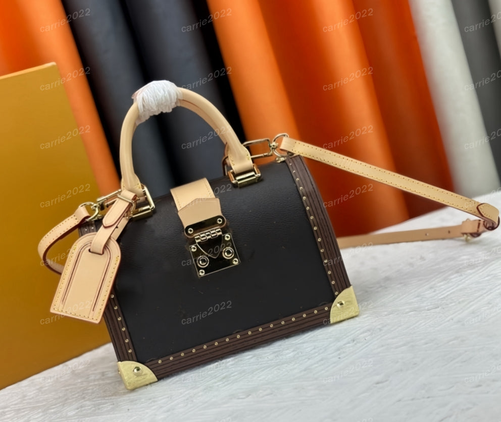 Ladies Fashion Casual Designer bags Luxury lconic Trunk 20 Bag Box Totes Handbag Shoulder Bag Top Handbag Bag Crossbody Top Higher Quality 11154 Pou