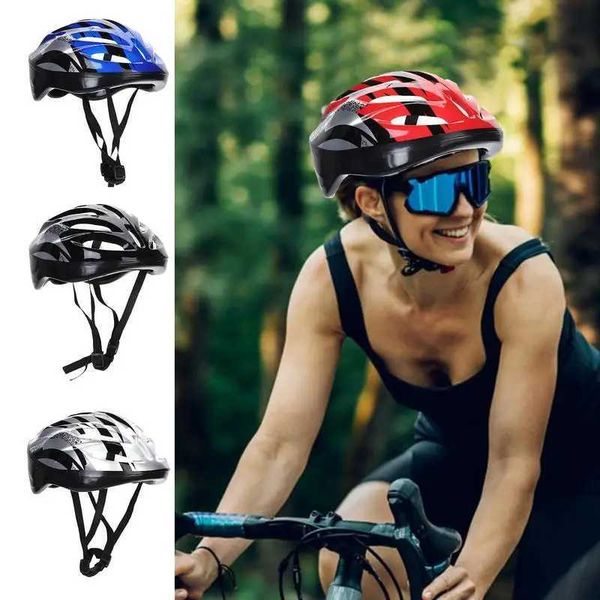 Cycling Helmets New Cycling Helmet Comfort Lining Lightweight Hollow Men Women Adjustable Riding Safety Head Protection Bike Bicycle MTBHelm
