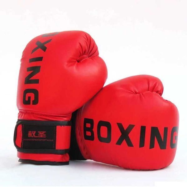 Boxing gloves professional flame mesh breathable PU leather flame gloves Sanda boxing training gloves adult equipment W241010