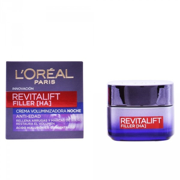 Revitalift Filler Anti-Aging Volumizing Night Cream - L'Oréal Pleje mod ældning og rynker 50 ml