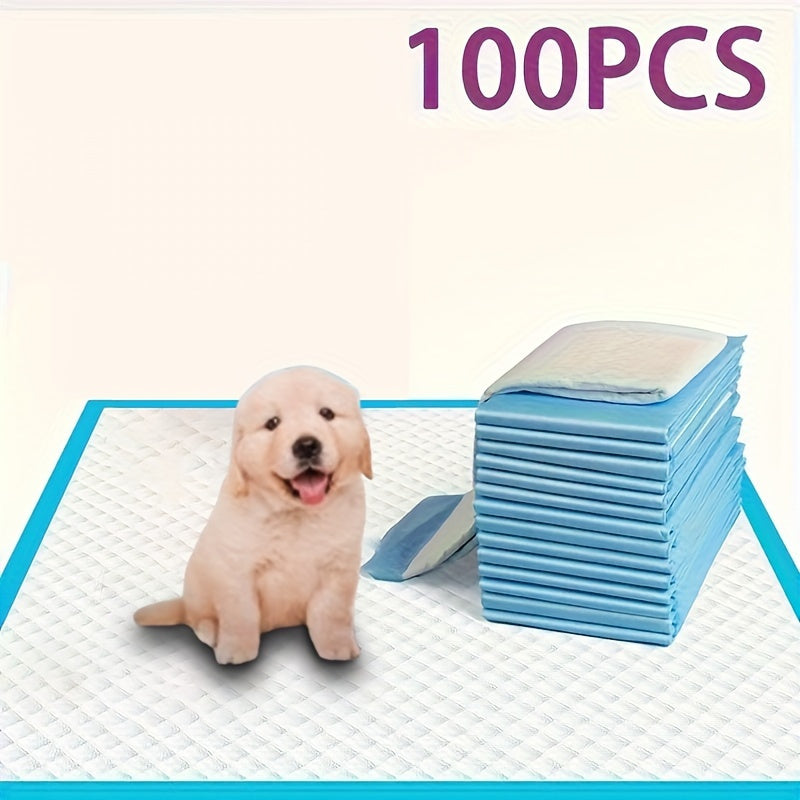 TEMU Pcs 17.7"x13"inch 6-layer Protective Structure Disposable Absorbent Dog Training Pads - Essential Dogs Litter & Housebreaking Supplies For Pet