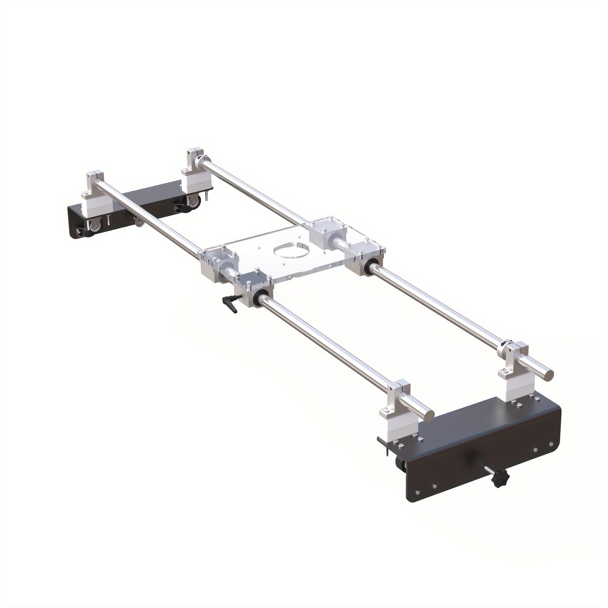 TEMU Router Sled 47. 2 Inches Router Sled For Flattening Slabs, Portable And Easy To Adjust Slab Flattening Jig, 60 Inches Router Sled For Flattening